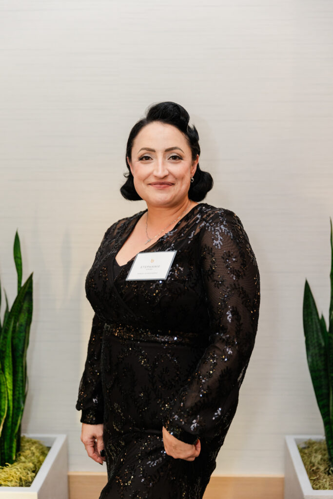 a woman at the jw marriott dallas for a corporate event