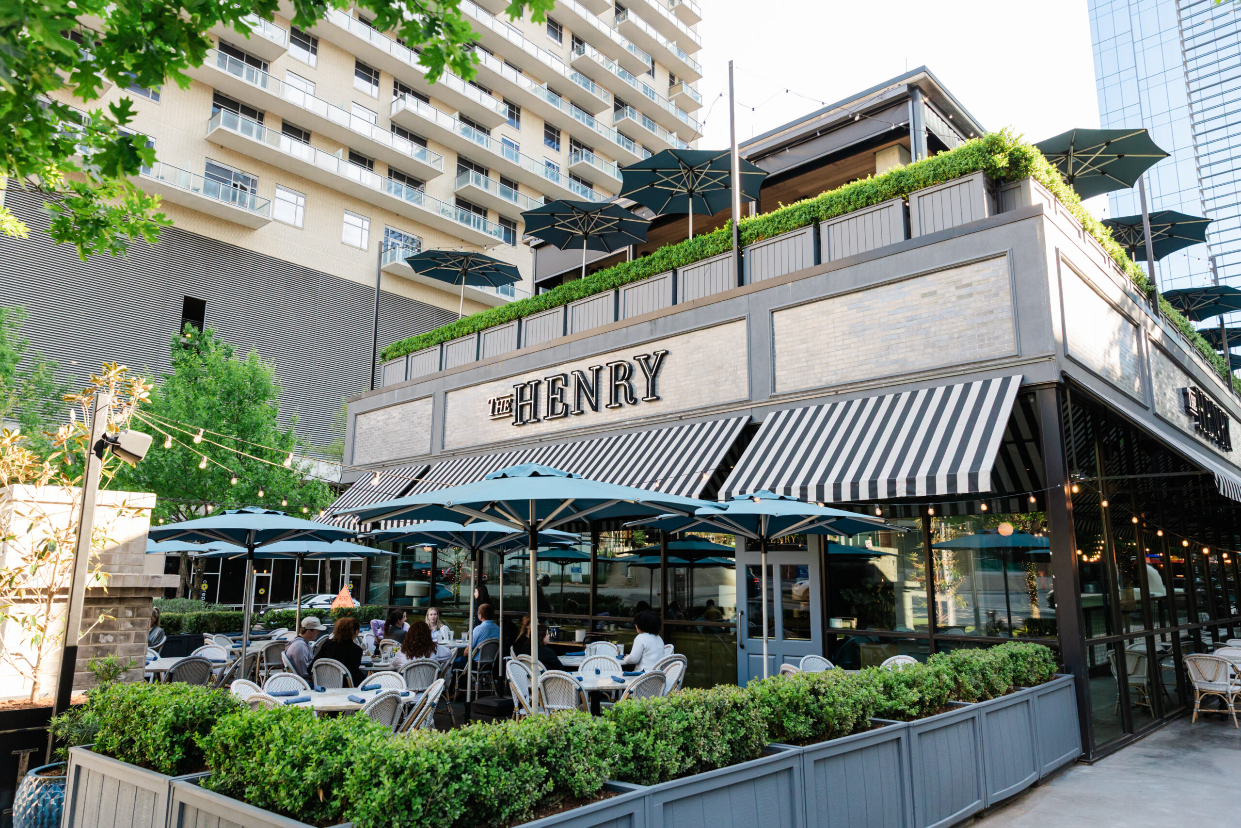 the front of the henry in dallas
