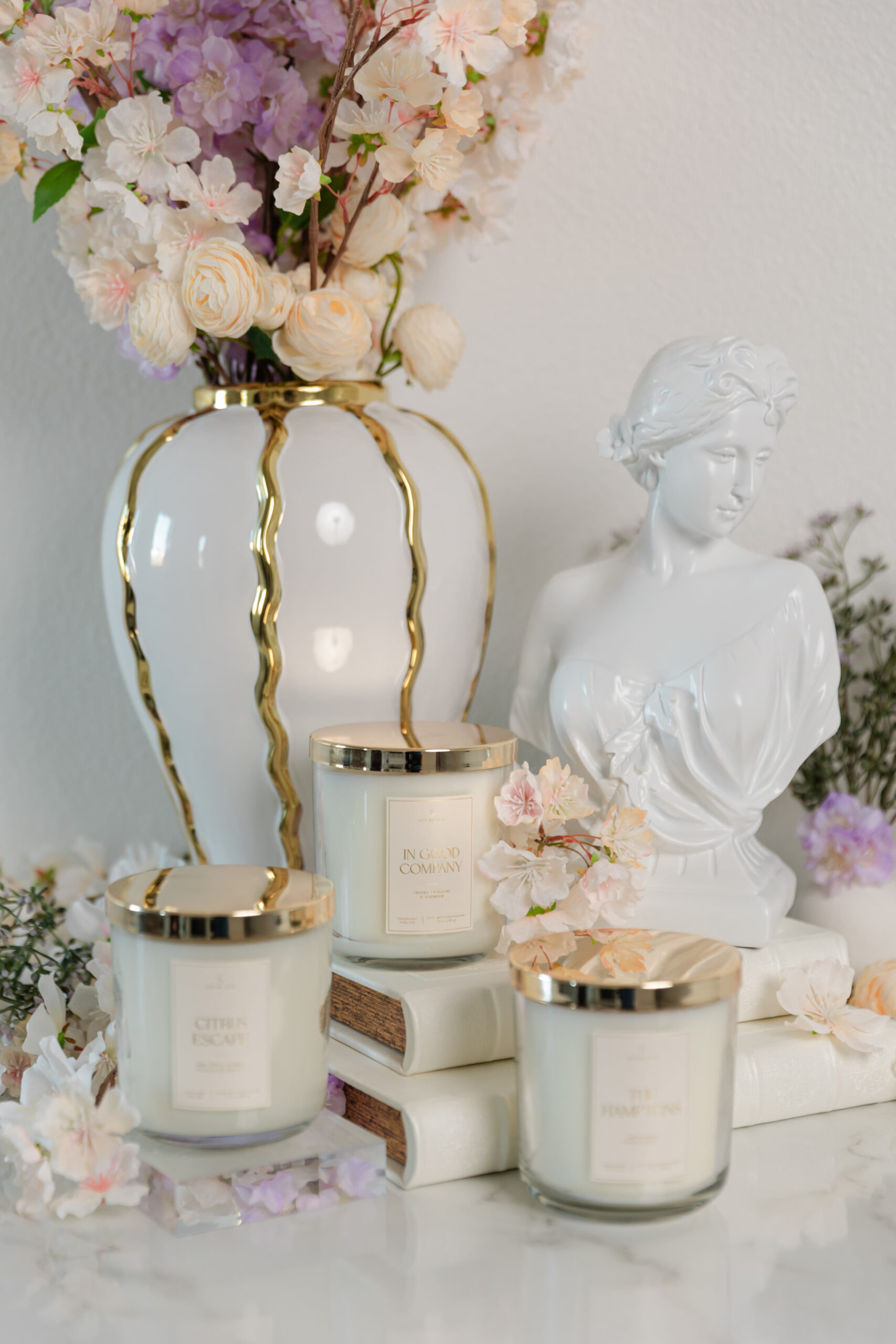 Life In Lilac candles 
